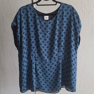 CAbi  Foulard Tunic Top Style 3274